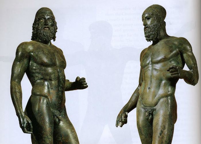 Bronzi Riace consegna firme FirmiamoIT 1