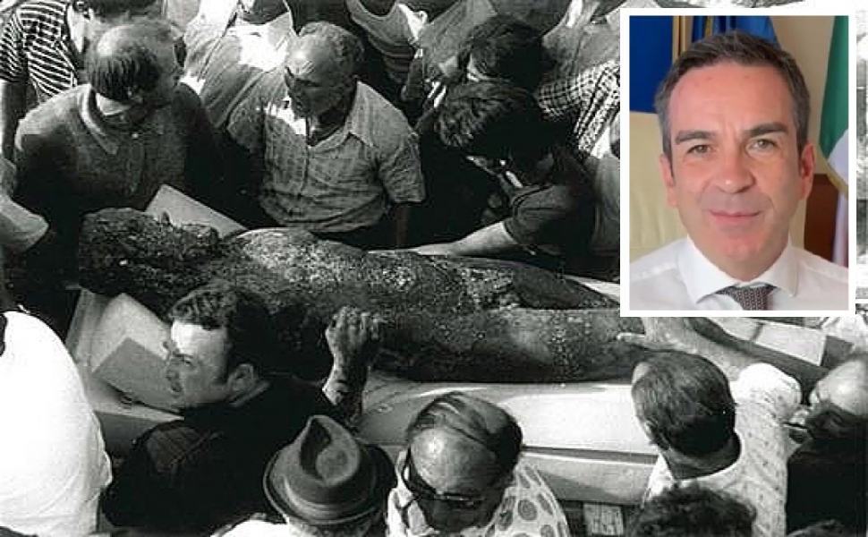 Bronzi riace sindaco Trifoli 1