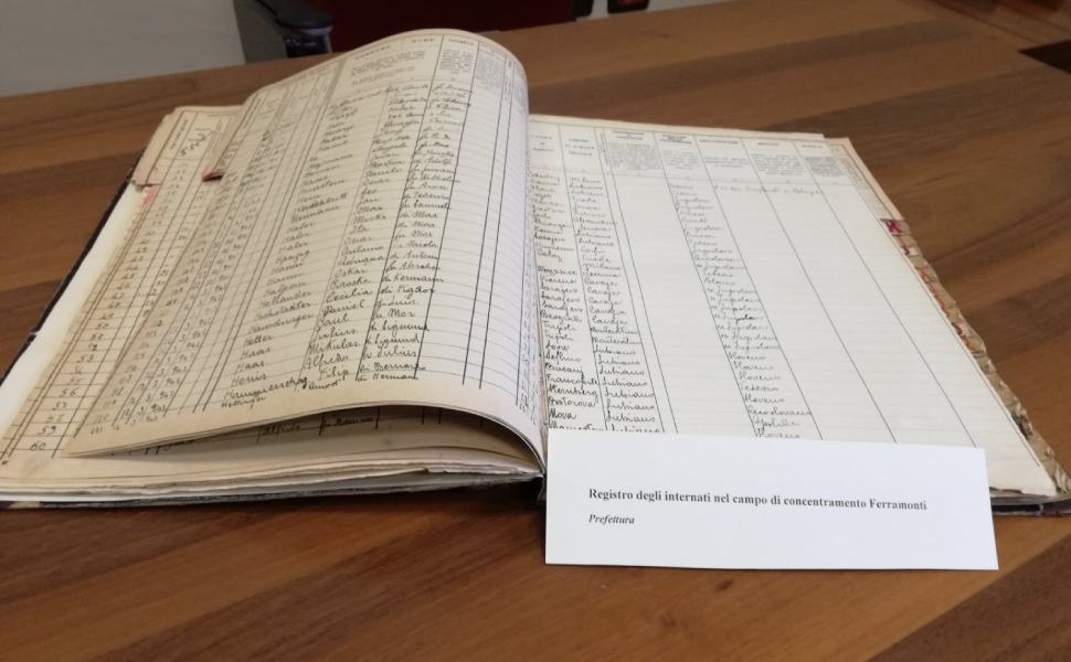 Giorno della memoria: sarà esposto il registro degli internati di Ferramonti 51 CAMPO 1