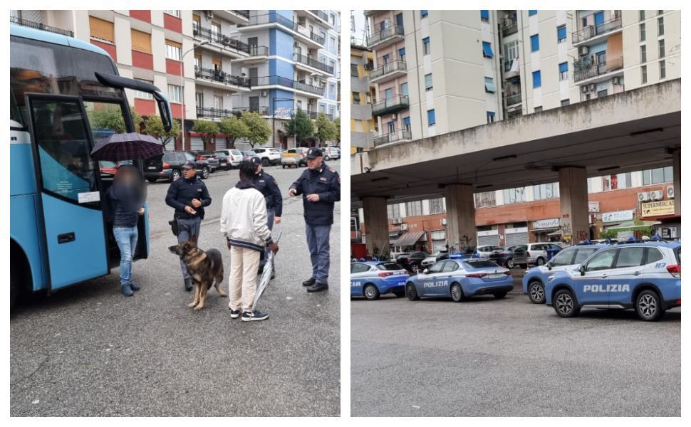 Cosenza: proseguono i controlli in autostazione contro criminalità e spaccio 51 CONTROLLI AUTOSTAZIONE COSENZA 1