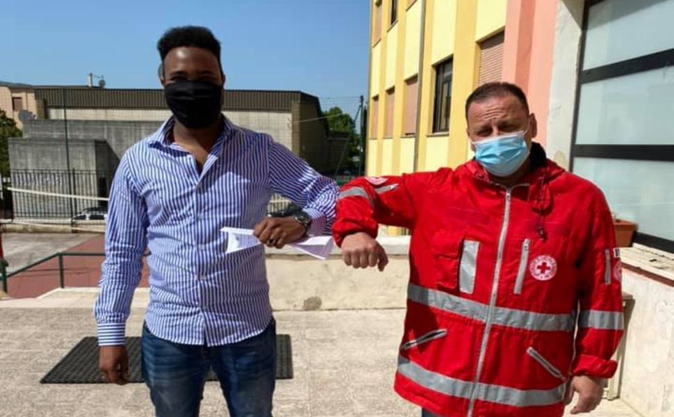 Cabdishakuur sbarco calabria croce rossa