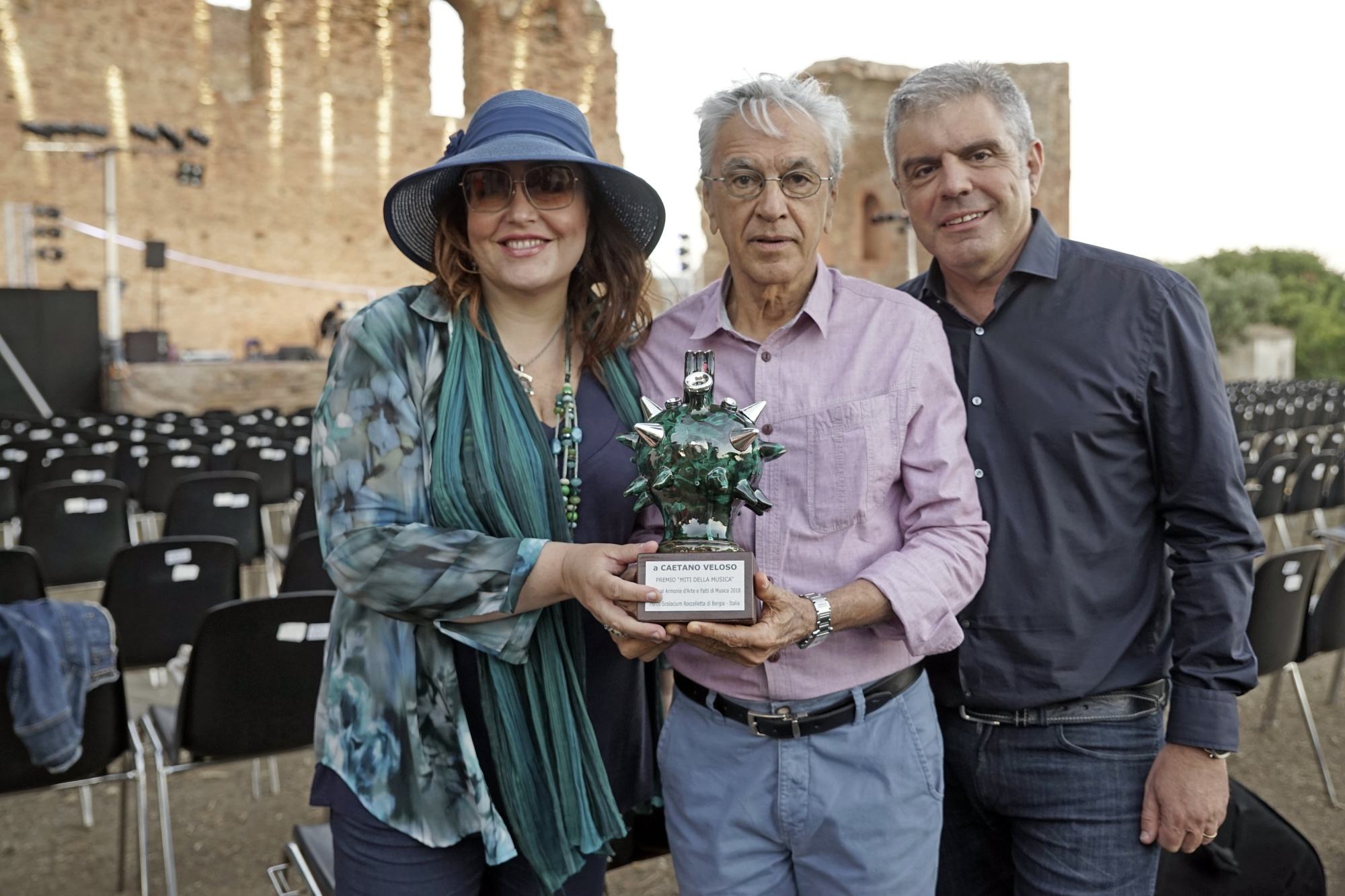 Caetano Veloso Scolacium premio consegna