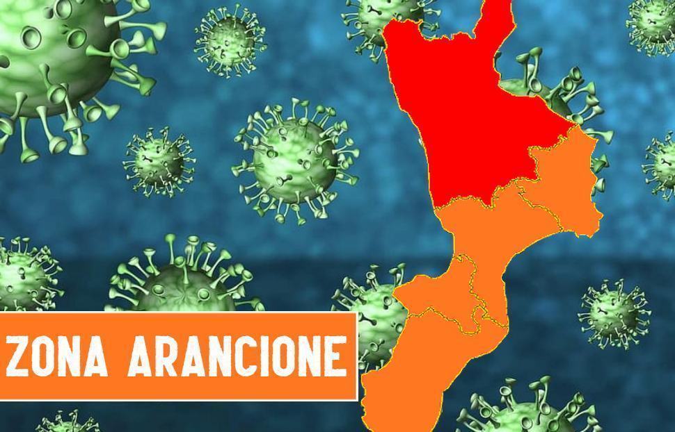 Calabria zona arancione ok