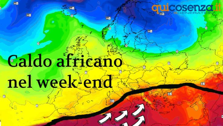 Caldo maggio 2017 mappa