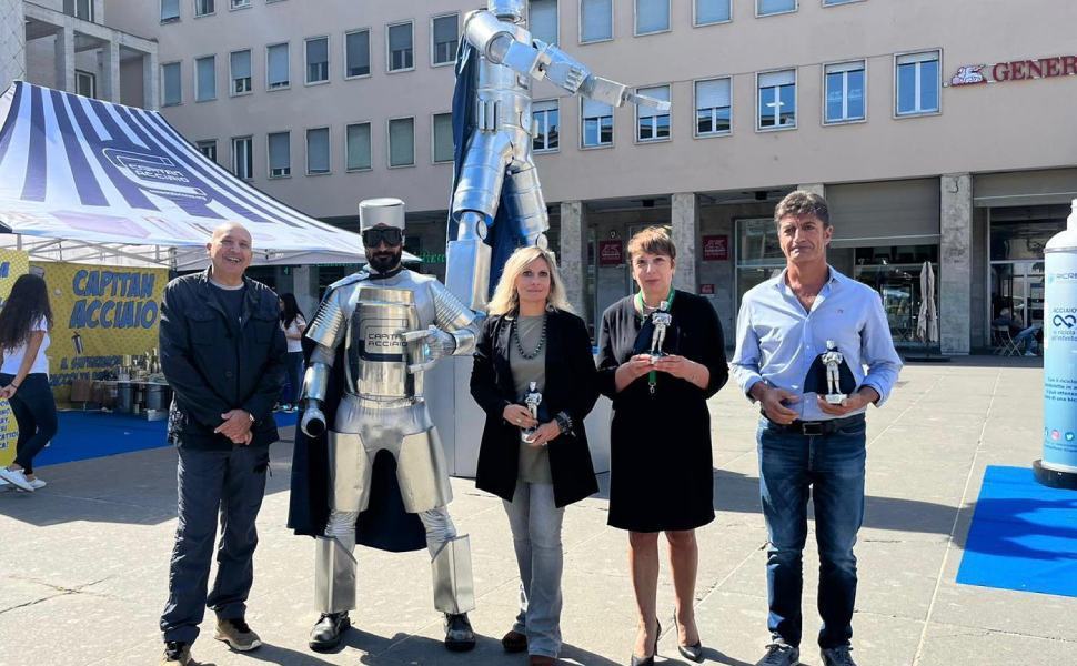 Capitan Acciaio a Cosenza premiazione
