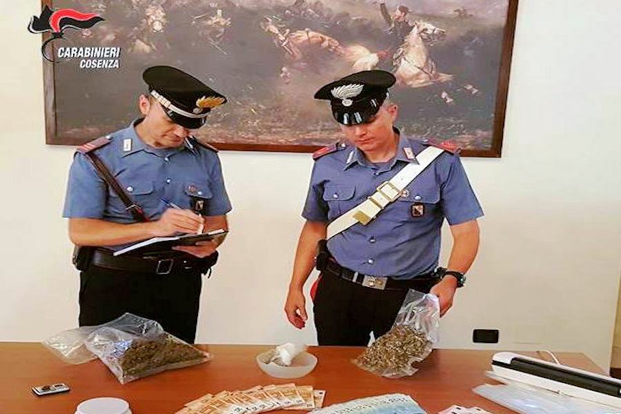 Carabinieri Cosenza droga 2