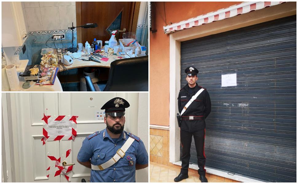 Abusivismo commerciale e professionale, sequestri e denunce. Anche un falso dentista 51 Carabinieri Isola Capo Rizzuto 1