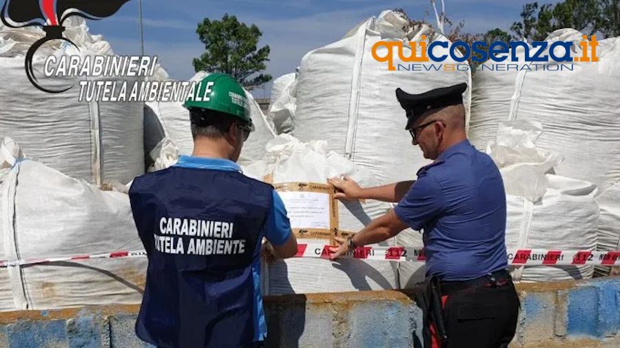 Carabinieri Noe rifiuti