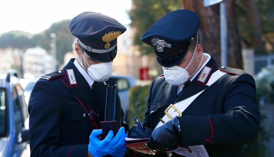 Carabinieri controlli coronavirus 3