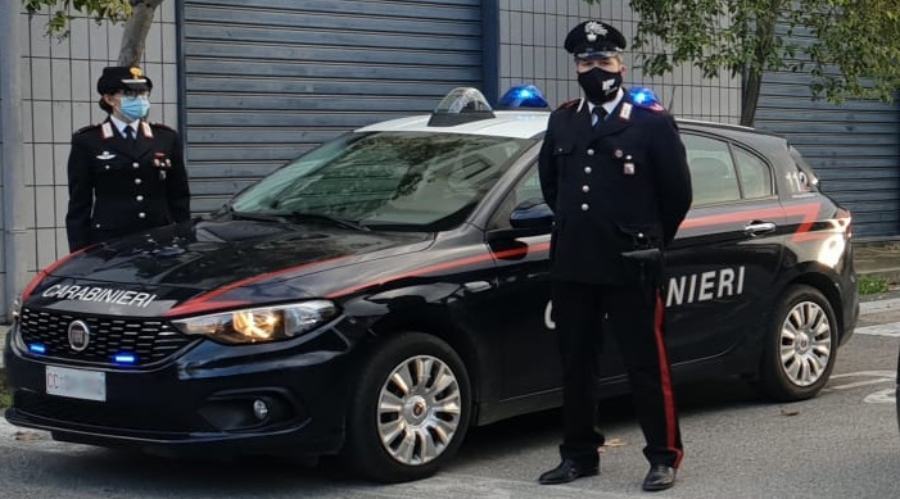 Carabinieri corigliano pattuglia