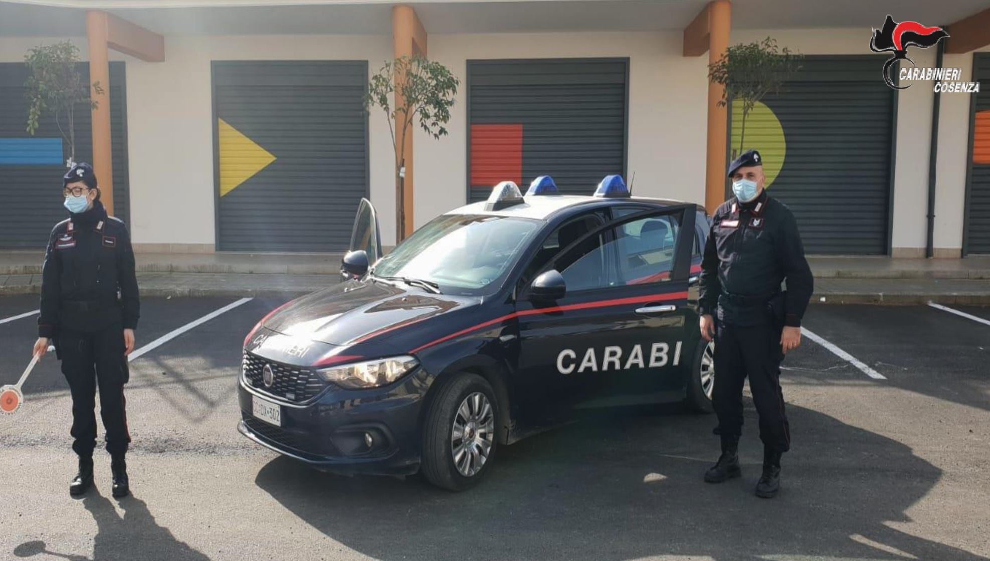 Carabinieri cosenza corigliano