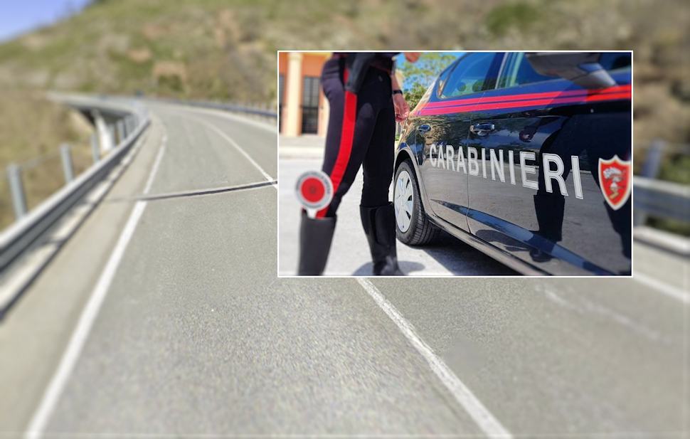 Carabinieri ponte suicidio