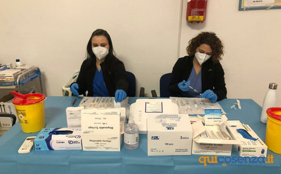 Vaccini, la Calabria prima in Italia. In arrivo altre 23.300 dosi di Moderna 51 Centro Vaccini Rende Contrada Dattoli 02 1