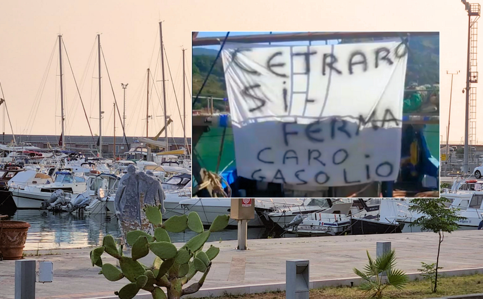 Cetraro protesta porto benzina