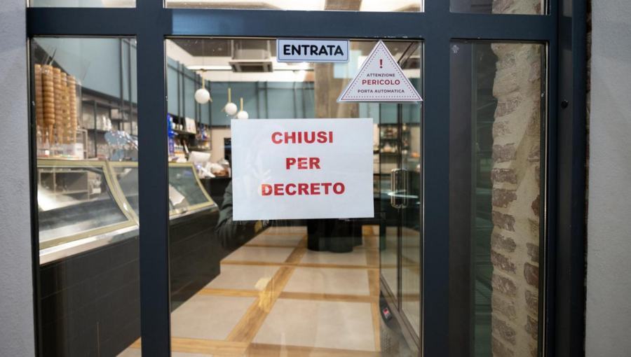 Chiuse negozio coronavirus1