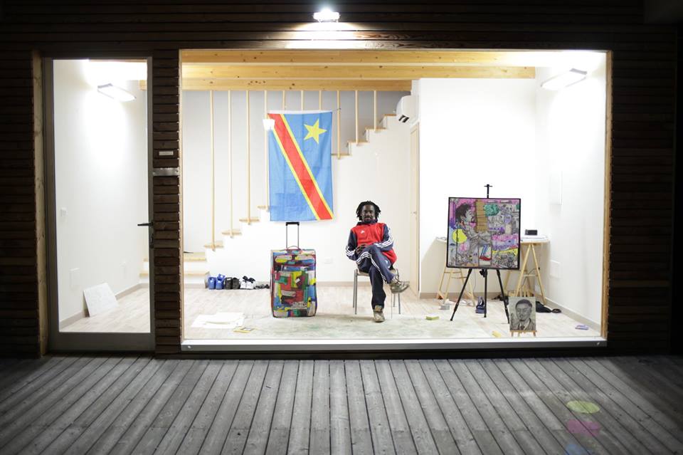 Cosenza, BoCs Art dedicate alla creatività congolese 53 Chris Tundula Artista congolese ai BoCs Art