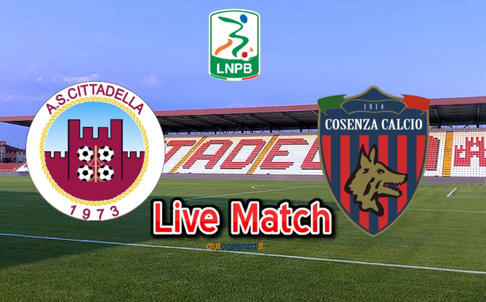 Cittadella - Cosenza 1-1 Finale di gara (Live) 70 Cittadella Cosenza Live 1