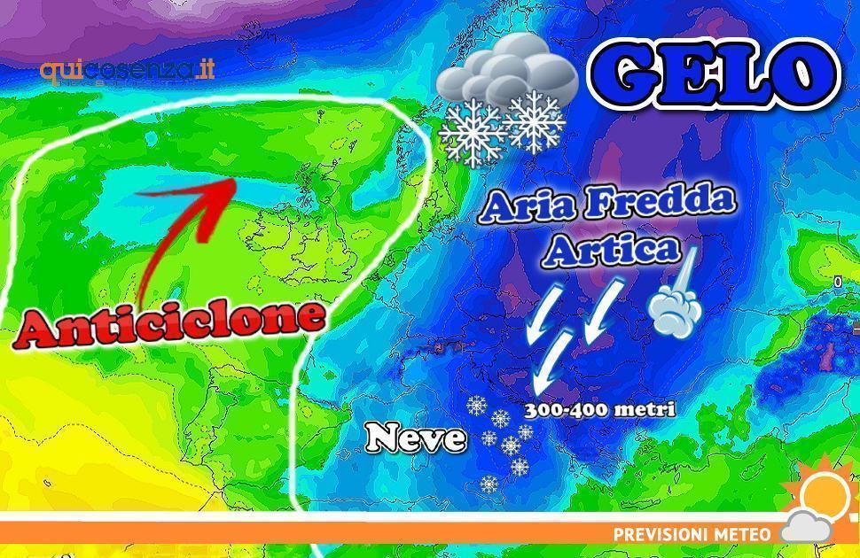 Colata artica 21 gennaio 2022