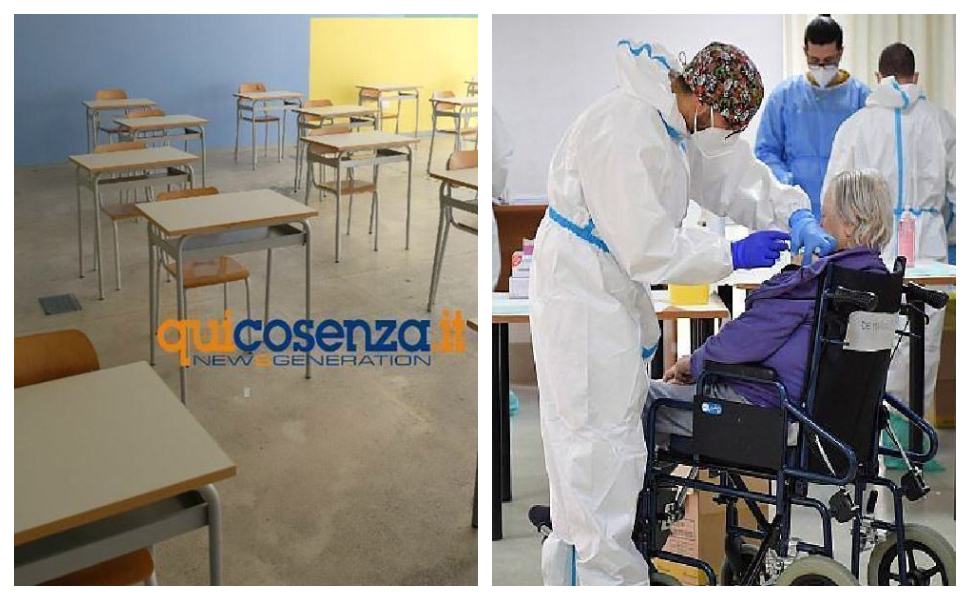 Troppi contagi covid in due comuni del cosentino. Lezioni sospese ed Rsa chiusa 51 Contagi cosentino