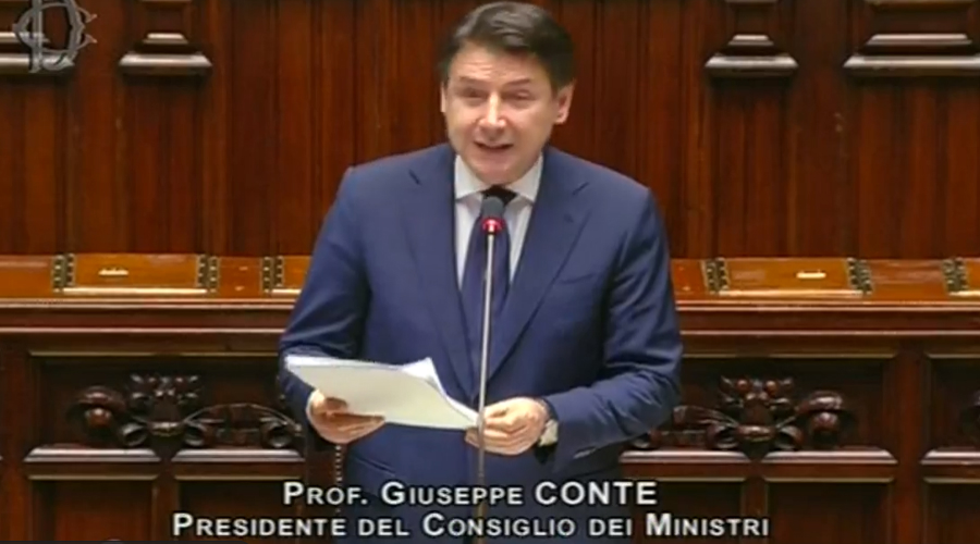 Conte in Parlamento