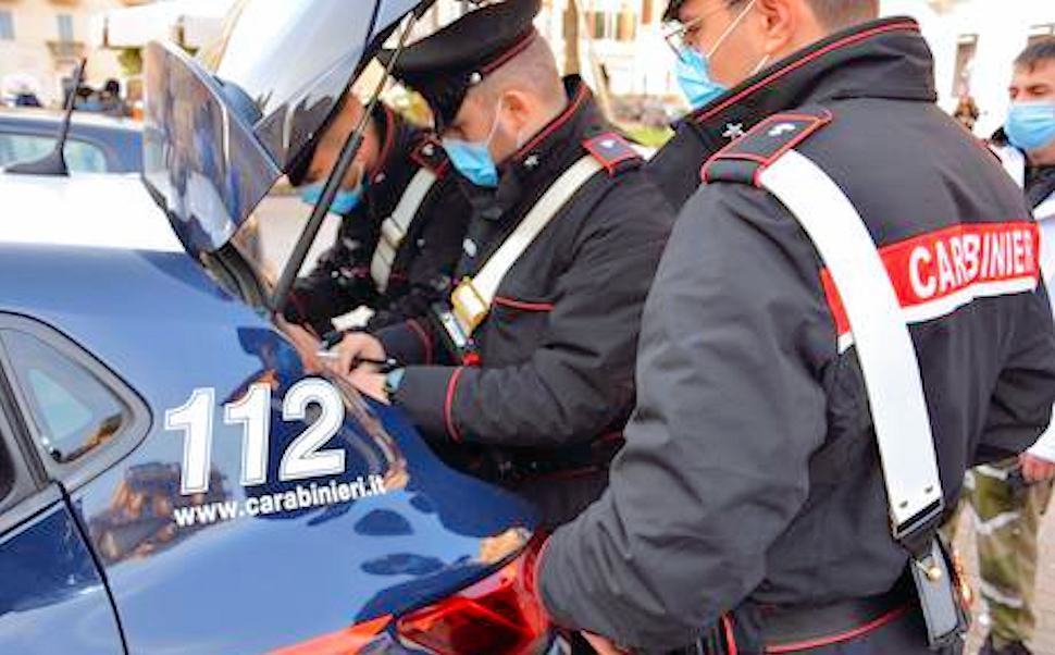 Covid: positivi a spasso, denunciati due fratelli 51 Controlli Carabinieri 3