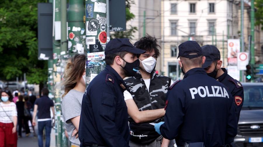 Controlli polizia movida