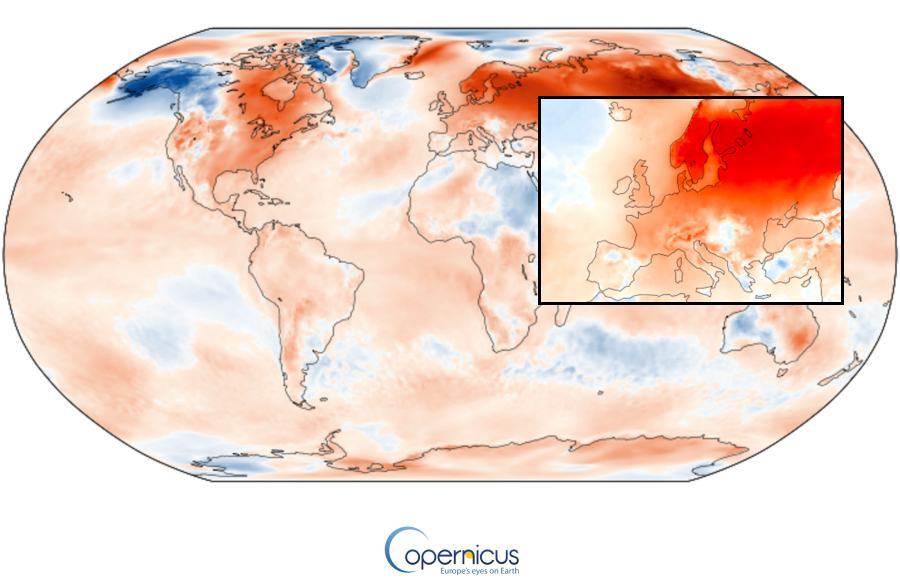 Clima fuori controllo e temperature record. E Gennaio è stato il più caldo della storia 71 Copernic