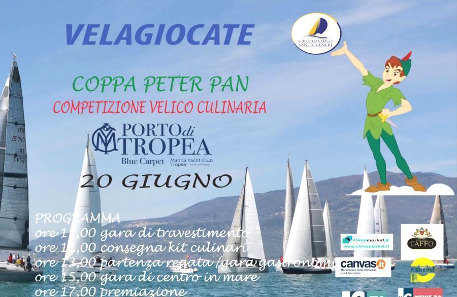 “Velagiocate - Coppa Peter Pan”. A Tropea combinata vela, gara culinaria e di centro 68 Coppa Peter Pan