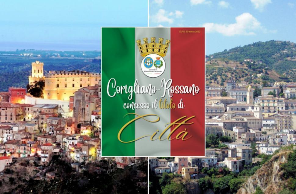 Corigliano Rossano è ufficialmente Città. Mattarella rilascia il titolo onorifico 51 Corigliano Rossano Cittaok
