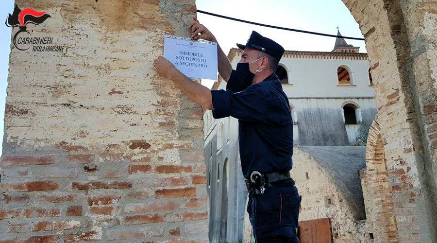 Corigliano sequetro carabinieri forestali