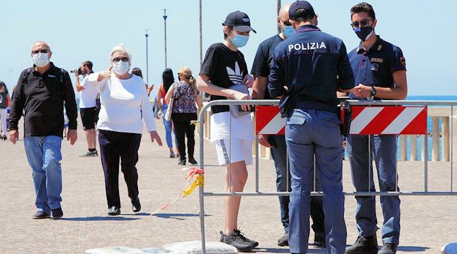 Coronavirus Controlli polizia