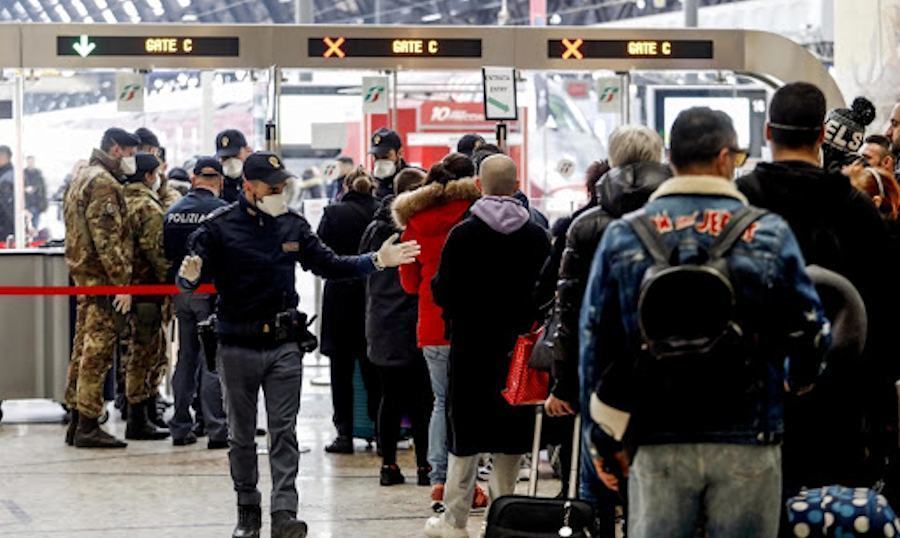 Coronavirus stazione