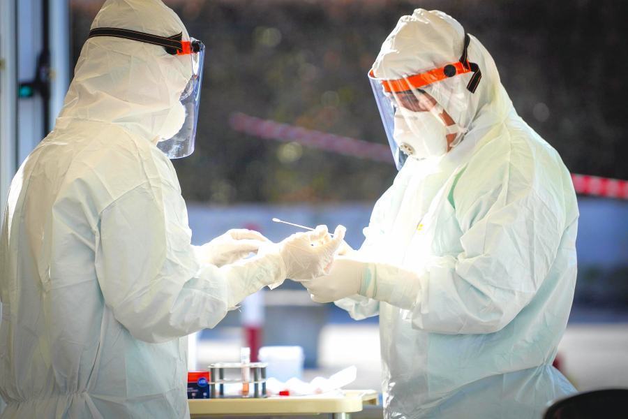 Coronavirus test tamponi