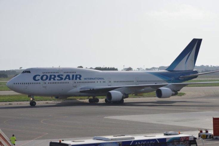 Dopo 25 anni un Boeing 747 torna a volare dall’aeroporto di Lamezia Terme 80 Corsair International 031