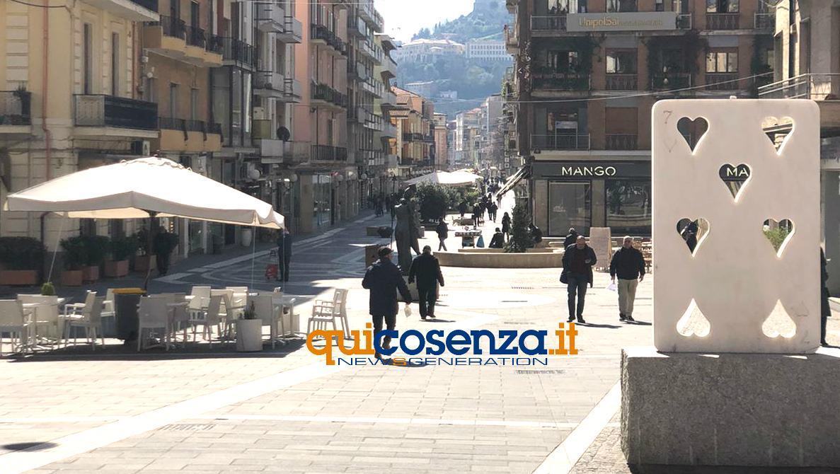 Corso Mazzini Cosenza piazza kennedy