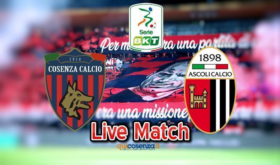 Cosenza Ascoli diretta live 1