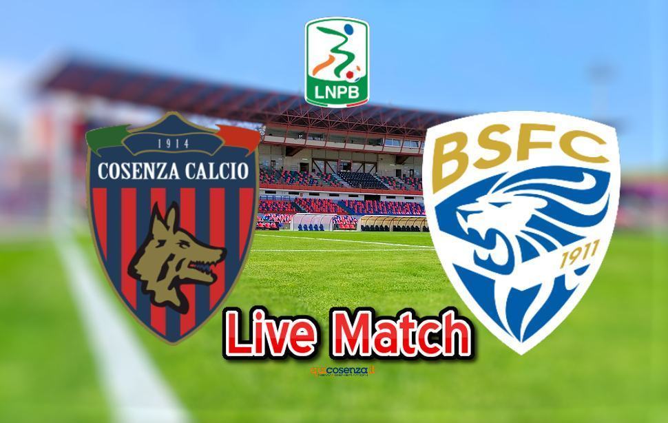 Cosenza-Brescia 0-0 Finale di gara (LIVE) 60 Cosenza Brescia live