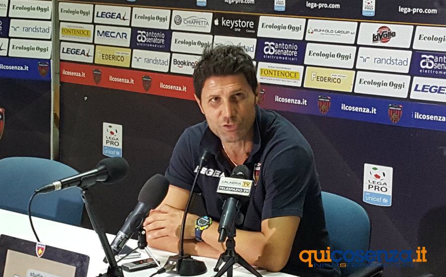 Cosenza Calcio allenatore Fontana