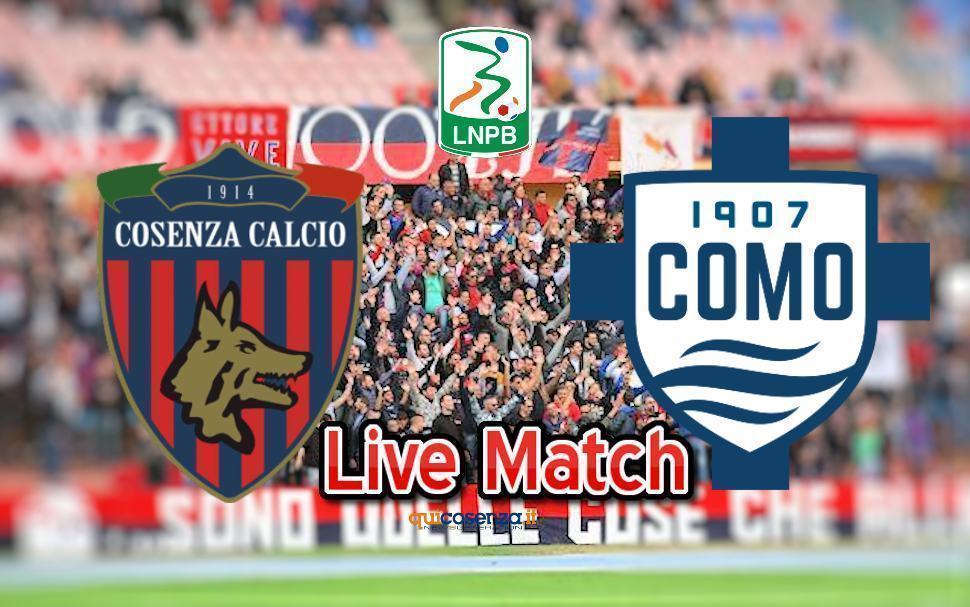 (Live) Cosenza-Como 2-0 Finale di gara 62 Cosenza Como diretta