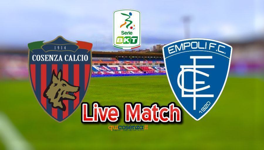 Cosenza Empoli Diretta