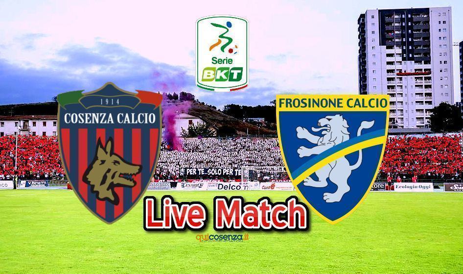 Cosenza Frosinone Live
