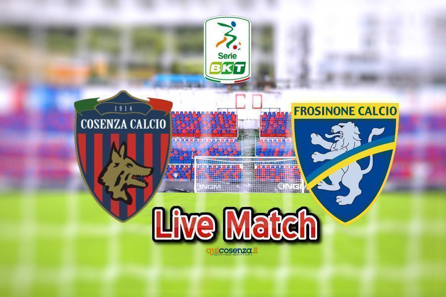 Cosenza Frosinone live 1