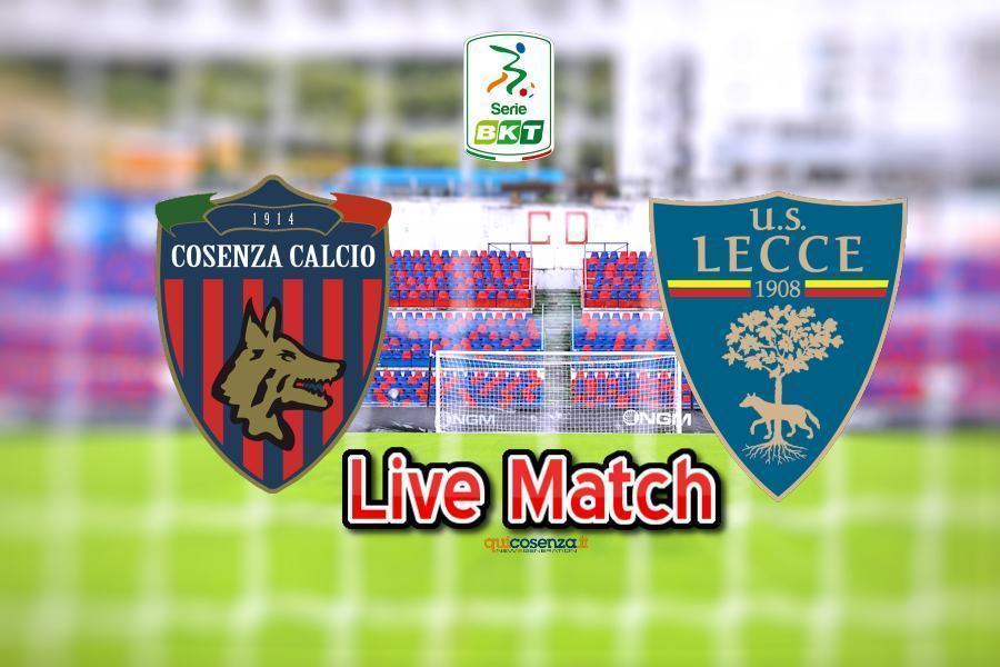 (Diretta match) Cosenza - Lecce 1-1 Finale di gara 80 Cosenza Lecce diretta live