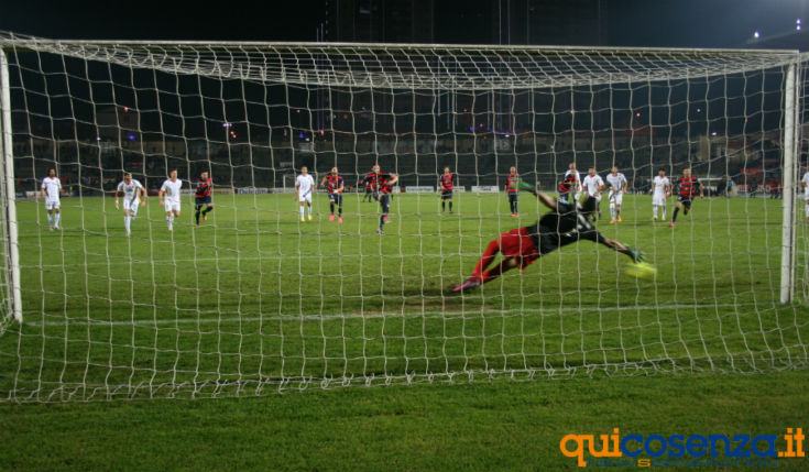 Cosenza Messina Rigore