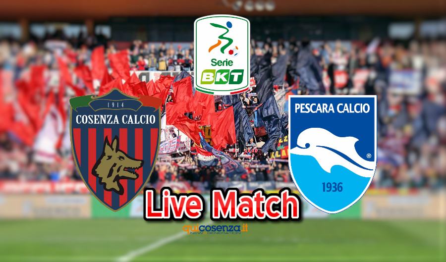 Cosenza Pescara diretta