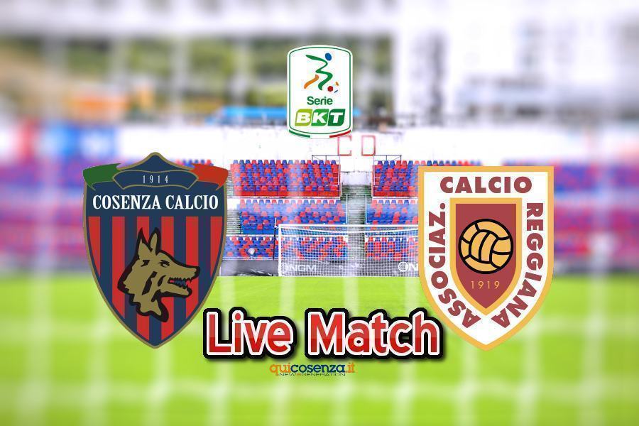 (Live match) Cosenza - Reggiana 0-1 Finale di gara 52 Cosenza Reggiana live match