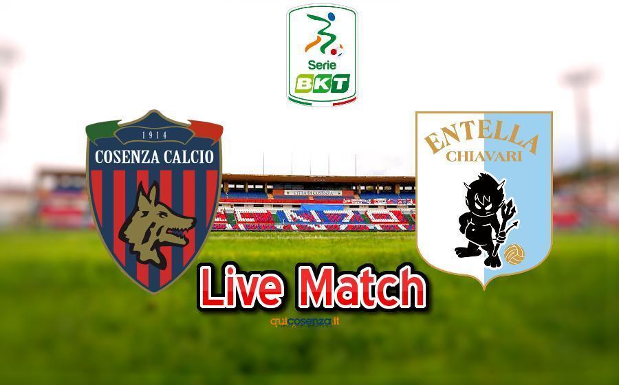 (Diretta Live) Cosenza - Virtus Entella 0-0 Finale di gara 52 Cosenza V Entella live