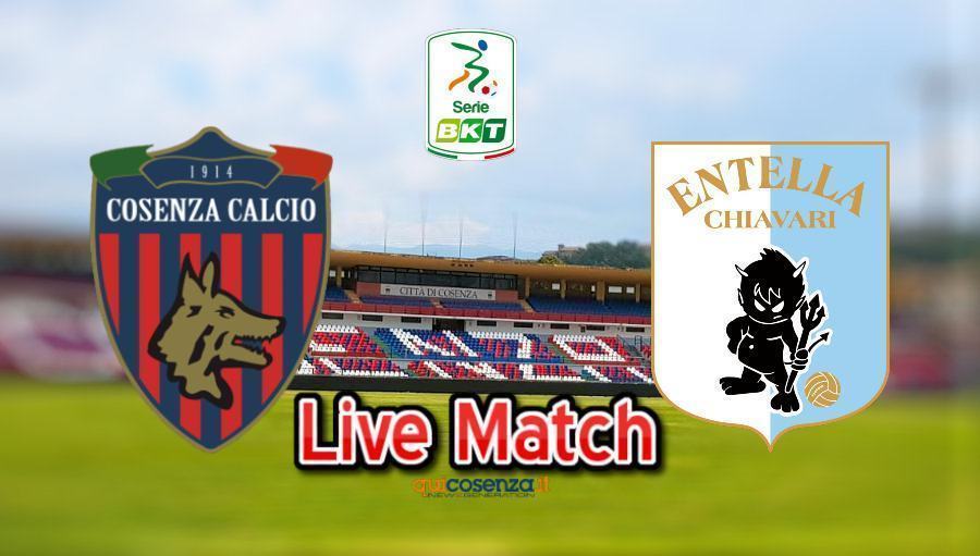 Cosenza Virtus Entella Diretta live