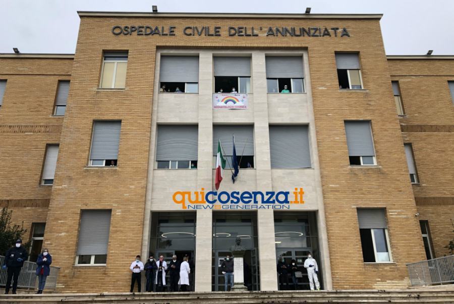 Cosenza forze ordine ospedale 017