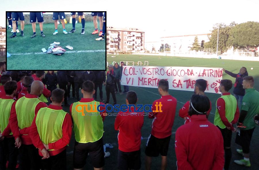 Cosenza protesta ciabatte Home